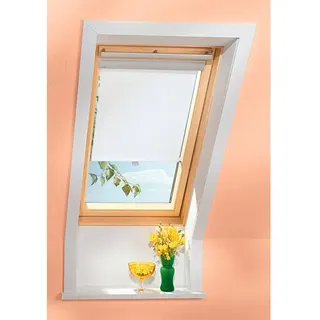 VELUX Rollo Haltekrallen RHL CK00 1086 108 x 130 cm / Fenstergröße (Velux) Hellbeige
