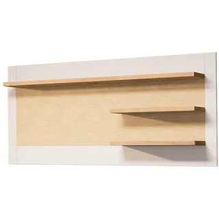 Harper Wandregal 150 x 75 x 24 cm Eiche