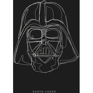 KOMAR Wandbild Star Wars Vader 50 x 70 cm