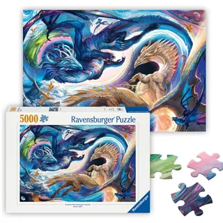 Ravensburger Gigantisches Drachenfest zur Tages- und Nachtstunde 5000 Teile