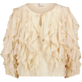 Vera Mont Chiffonbluse beige 36