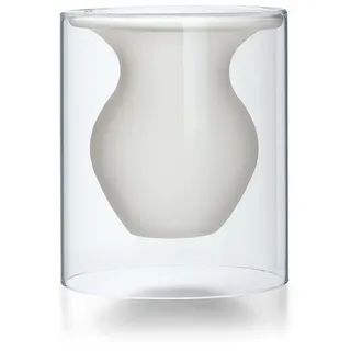 PHILIPPI Dekovase Vase ESMERALDA - S, Vase ESMERALDA - S weiß