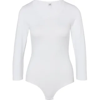 CALIDA Natural Comfort Bodysuit Weiß Baumwolle Small Damen,