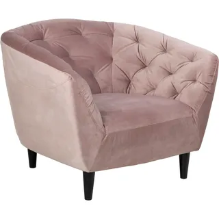 Actona Relaxsessel Ria Polyester 97 x 78 x 84 cm Rosa