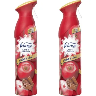2 x Febreze Lufterfrischer Apfel & Zimt Raumspray je 300ml entfernt Gerüche u...