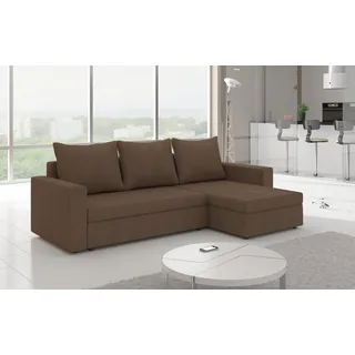 Design Ecksofa Schlafsofa Bettfunktion Couch Leder Polster Textil Sofas Neu 502