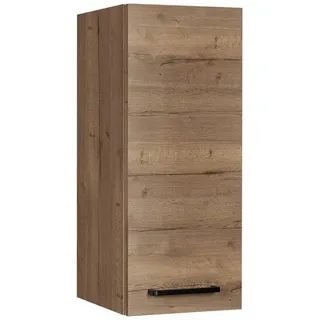 Nobilia Küchenoberschrank Structura, Eiche dunkel, Holzwerkstoff, 2 Fächer, nur wie online abgebildet bestellbar, 30x72x35 cm, Blauer Engel, Pefc, Goldenes M, Made in Germany, DGM-Klimapakt, hängend, Küchen, Küchenmöbel, Küchenschränke, Küchenoberschränke