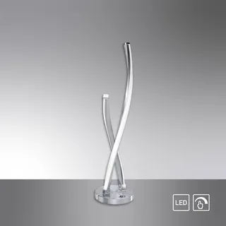 Paul Neuhaus LED-Tischleuchte Polina Alu, Eisen, Stahl & Metall Silber