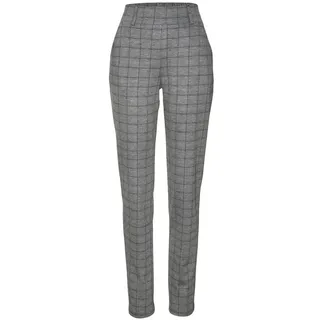 LASCANA Jogger Pants klassisch grau kariert 40/42