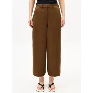 ARMEDANGELS CAARUNUS LINO Relaxed Fit Hose Weiß L