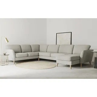 OTTO home Wohnlandschaft Polyester 3-Sitzer Grau