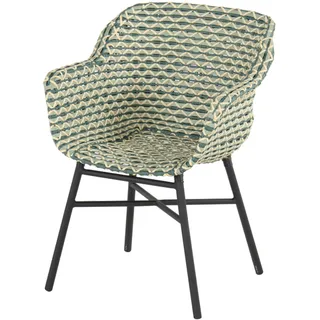 Hartman Delphine Dining Sessel Aluminium - Carbon Black