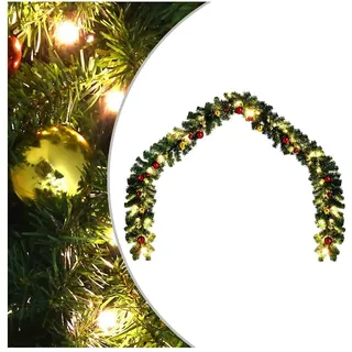 vidaXL Weihnachtsgirlande 5 m gelb