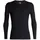 200 Oasis Langarm-baselayer Schwarz S