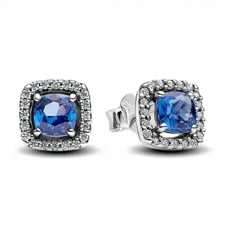 Pandora Ohrstecker Timeless Blau Silber 293551C01