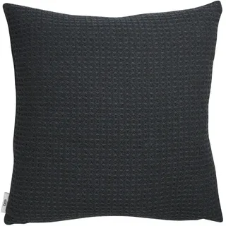 Røros Tweed - Vega Kissen, 50 x 50 cm, schwarz