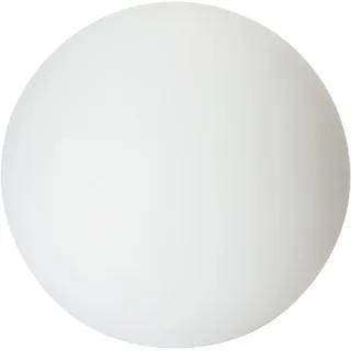 Glas Lampenschirm Ersatzglas Kugel 9cm weiß G9 Gewinde Fassung Lochmaß 20 mm