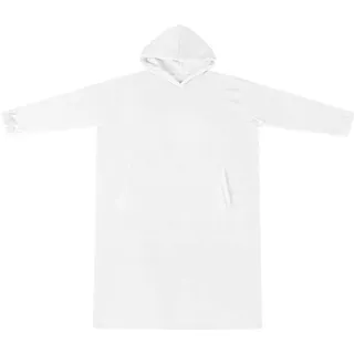 vidaXL Decken-Hoodie Weiß L Flanell