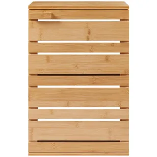 [en.casa] Badezimmerschrank Epind 50x33x20 cm Bambus Natur 33 x 20 50 x