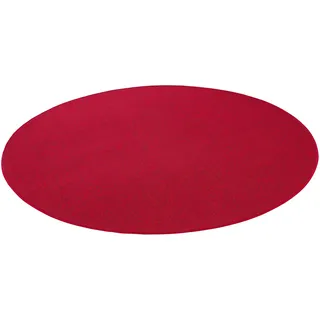 Snapstyle Snapstyle, Feinschlingen Velour Teppich Rot Rund