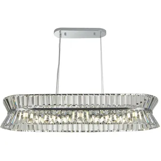 Licht-Erlebnisse Lucas 1-flg. 31 x 100 cm silber transparent