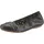 Ballerina RIEKER Damen Gr 42 8 Lederimitat unifarben Schuhe Ballerina Slipper Flache Schuhe mit Rundum-Gummizug Topseller