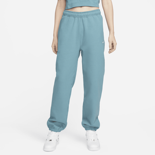 Nike Solo Swoosh Fleece-Hose für Damen - Blau, XS (EU 32-34)