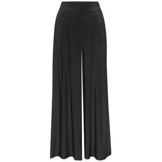 Buffalo Palazzohose Wide-Leg Schwarz 34