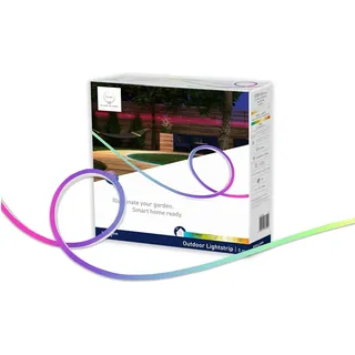 Müller Licht, LED Streifen, Outdoor LED-Strip white + color 36W 1200 lm 1800- 6500 K + RGB warmwei- tageslic (Warmweiss, 500 cm, Outdoor)