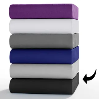 Mikrofaser-Interlock Flanell-Spannbetttuch