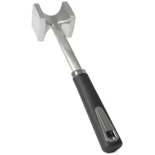Intirilife Fleischklopfer doppelseitig 27 x 4,7 x 6,7 cm Silber