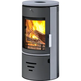 Accente Kaminofen Tifano Stahl grau 6,5 kW