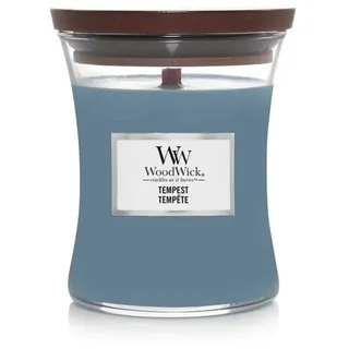 Woodwick Tempest Duftkerze 275 g blau