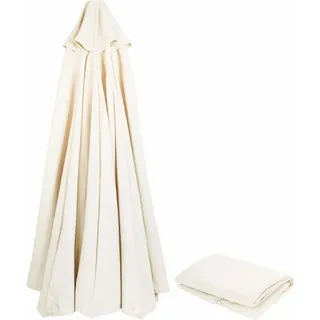LuxusKollektion Sonnenschirm Sonnenschirm Ersatzbezug 3m 6 8 Streben 230 cm 8 streben Beige beige