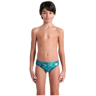 Arena Daly Swim Briefs Jungen Badehose, schwarz, Gr. 128 - 128