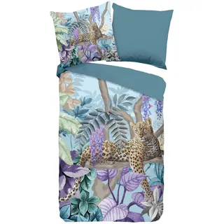 Muller Textil Nani Tiere Mikrofaser Mehrfarbig 135 x 200 cm + 80 x 80 cm