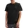 Original Tee Schwarzes T Shirt aus Baumwolljersey l