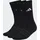 Cushioned Sportswear Crew Socken Schwarz/Weiß 34-36