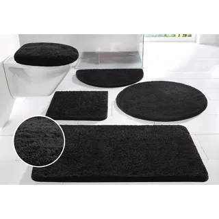 OTTO home Badematte Merida Schwarz 55 x 50 cm