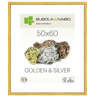 Bubola & Naibo Holzrahmen Marisa 6280  (50 x 60 cm, Gold)