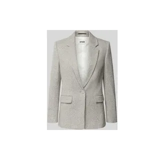 Blazer mit Reverskragen Modell 'ATLIN', Hellgrau, 34