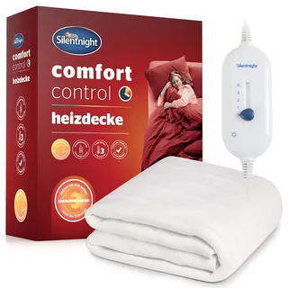 SILENTNIGHT HOUBEN Comfort Control Wärmeunterbett 150 x 160 cm Weiß