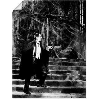 Artland Wandbild Dracula 1931, Film (1 St), als Alubild, Outdoorbild, Poster in verschied. Größen schwarz 30 cm x 40 cm