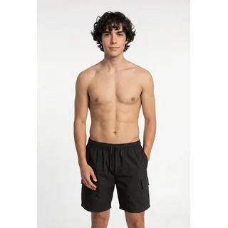 Vans Badeshorts PRIMARYCARGOLOOSEELASTICBOARDSHORT aus Baumwolle und Polyester, lässige Passform schwarz XL