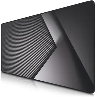 Titanwolf Gaming Mauspad, 900 x 400mm XXL Mousepad, verbessert Präzision & Geschwindigkeit, Carbon