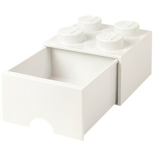 Lego Schubladenbox Brick  (L x B x H: 25 x 25 x 18 cm, Weiß, Anzahl Schubladen: 1 Stk.)