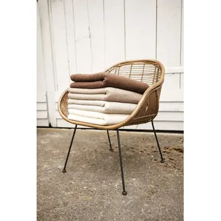 Wolldecke Die Leichte – Merino-Decke 140 cm x 190 cm (950 g), Kaipara - Merino Sportswear, aus reiner Merinowolle Made in Germany weiß
