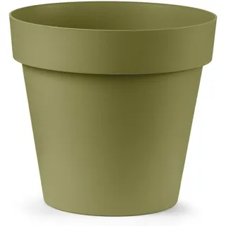 Cleo Lovin'Green Vase 100 % recycelter Kunststoff Olivengrün - 15 cm