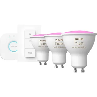 Philips Hue White & Color Ambiance GU10 6 W 3 St. warmweiß