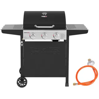 Royal Gourmet Gasgrill 3 Brenner schwarz